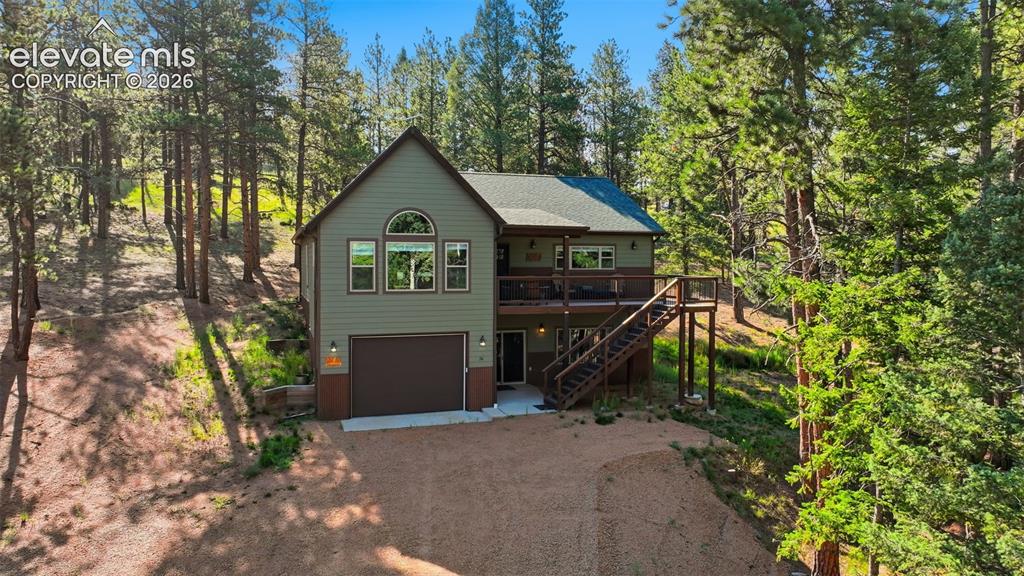 Caption: Front of Structure