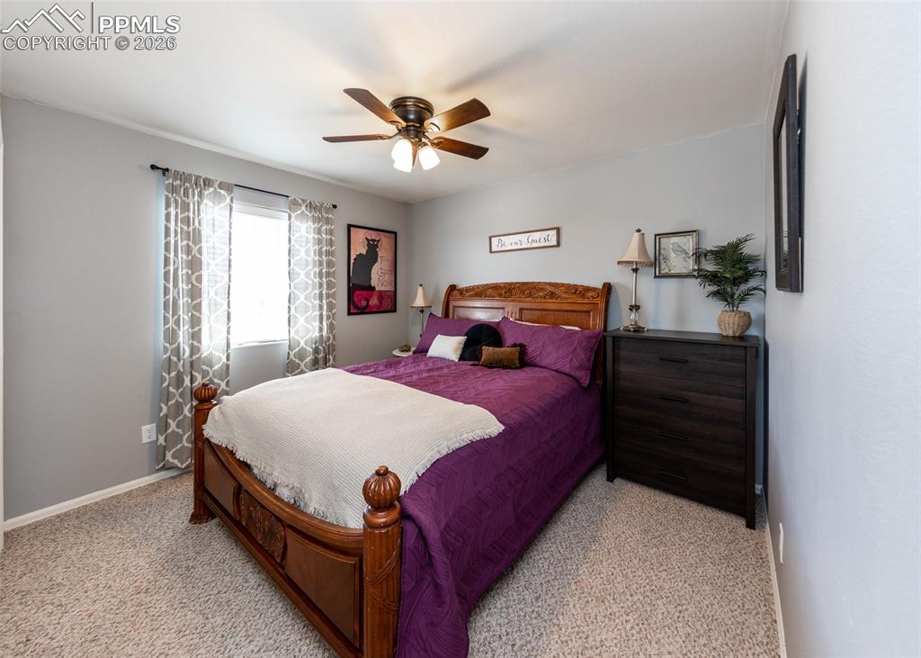 Image 29 of 50: 11x12 bedroom on upper level!