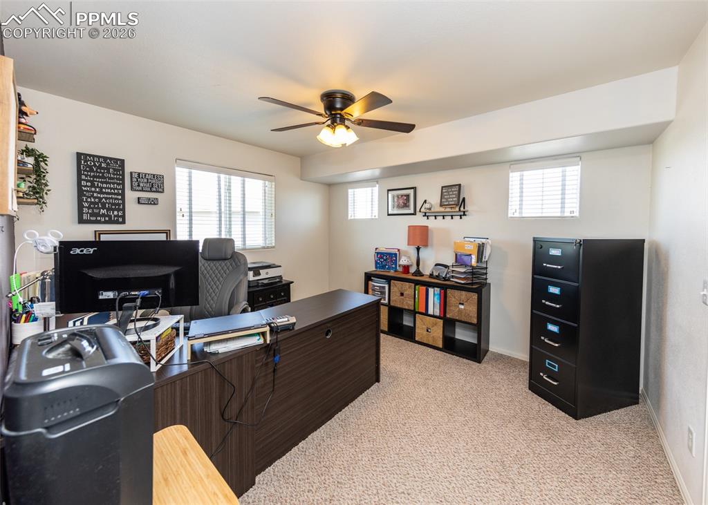 Image 32 of 50: 11x12 bedroom on upper level with walk-in closet!