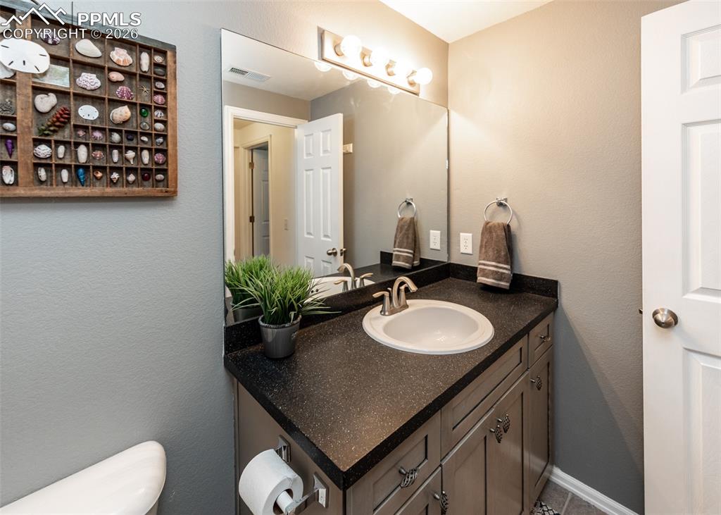 Image 39 of 50: Bath on basement level!