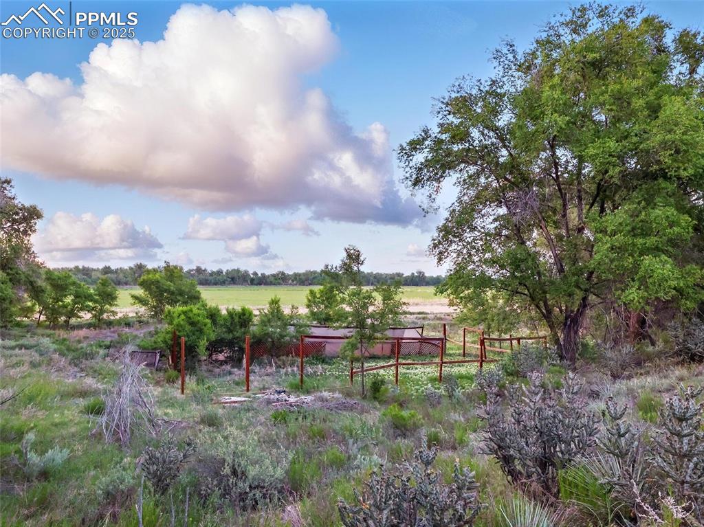Image 36 of 45: View of yard with a view of countryside