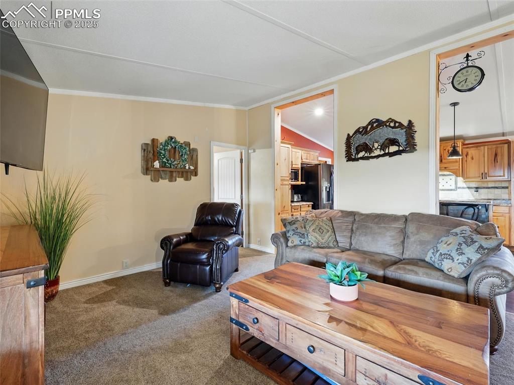 Image 6 of 45: Spacious Living Room 