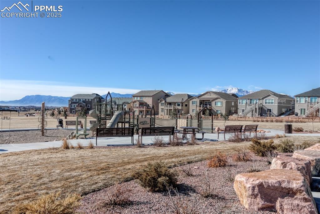 Image 27 of 29: One of many parks located throughout the Wolf Ranch Community. 