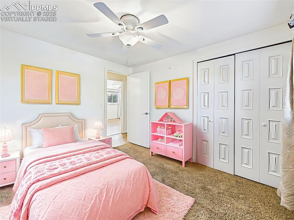 Image 34 of 50: This third bedroom offers flexibility for guests, work, or relaxation—virtu