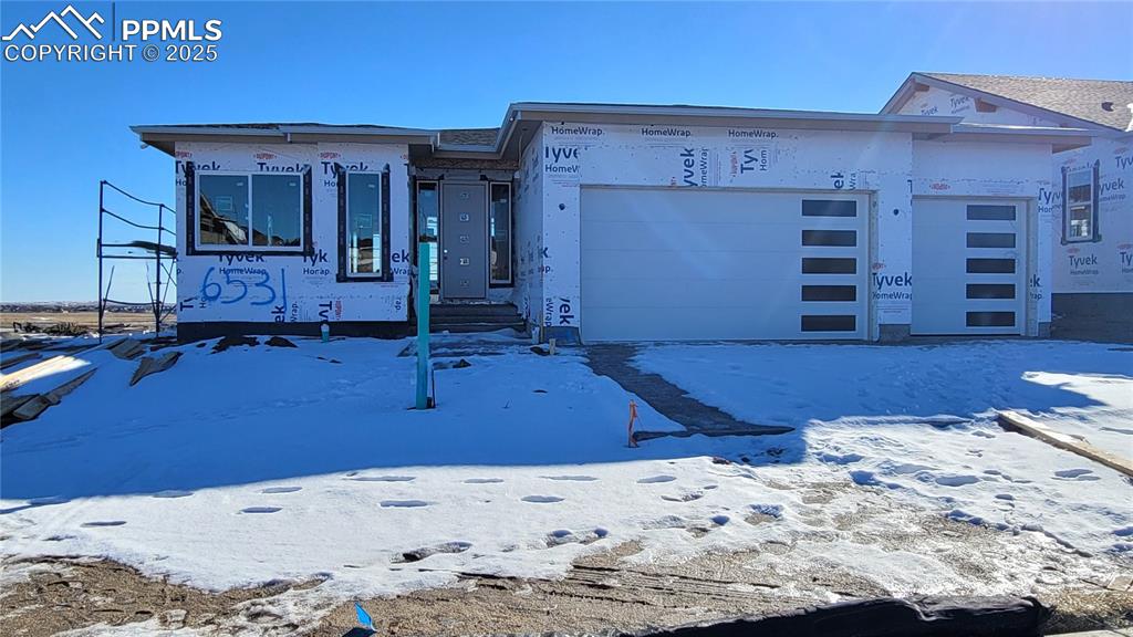 Caption: Front of Structure