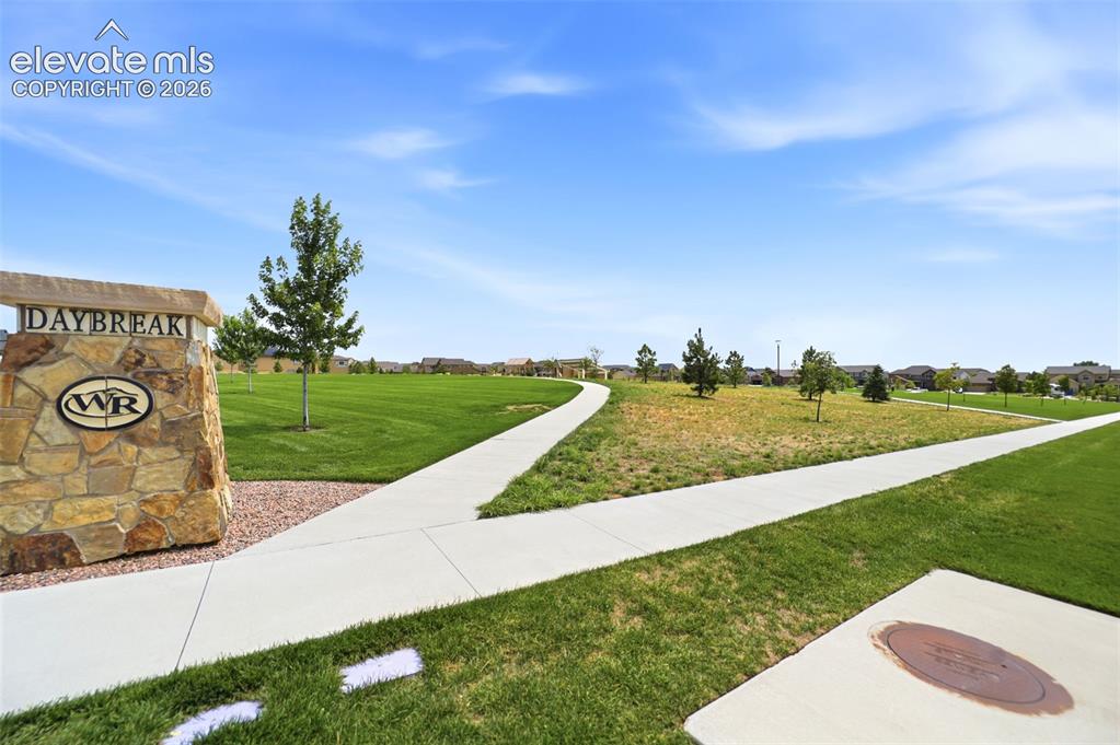 Image 37 of 48: Miles of concrete walking paths and expansive green spaces
