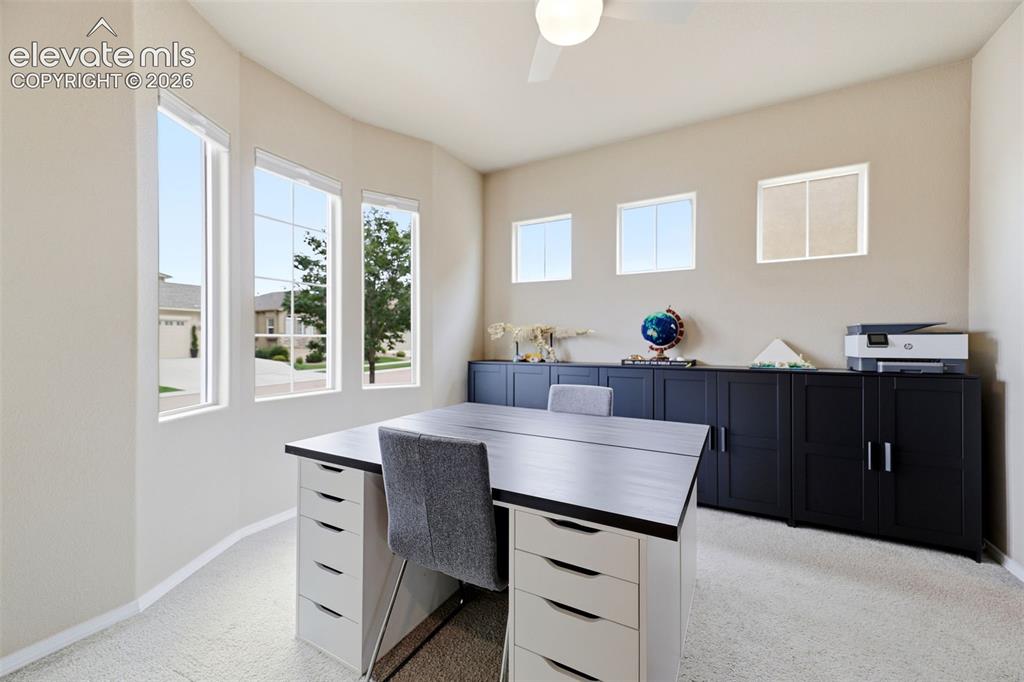 Image 4 of 48: Office space with tons of natural light