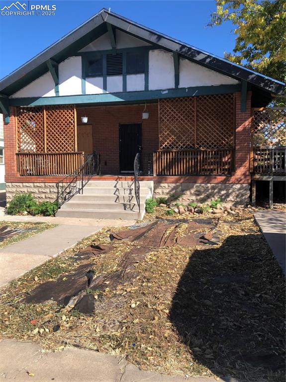 Caption: Back of Structure