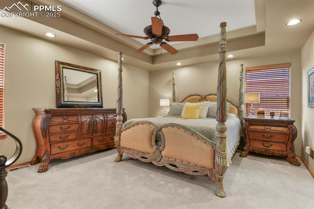 Image 16 of 49: Newer carpet in primary bedroom