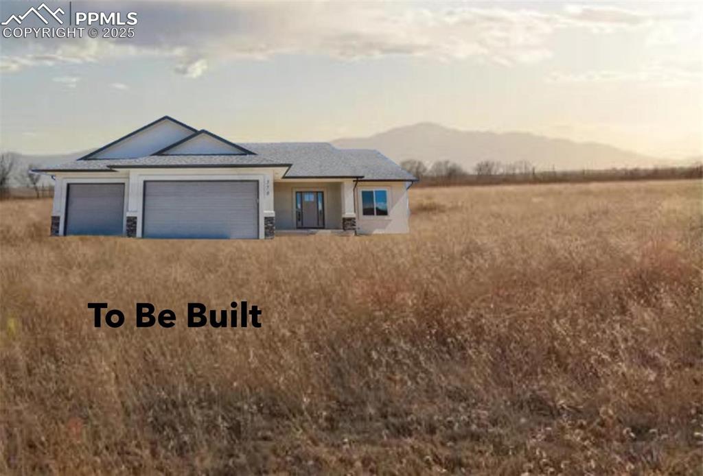 Image 1 of 47: Front of Structure with Pikes Peak View