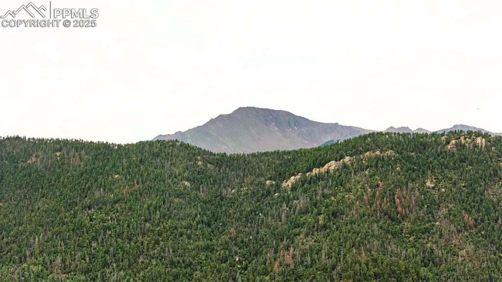 Image 6 of 6: View of Pikes Peak from Property