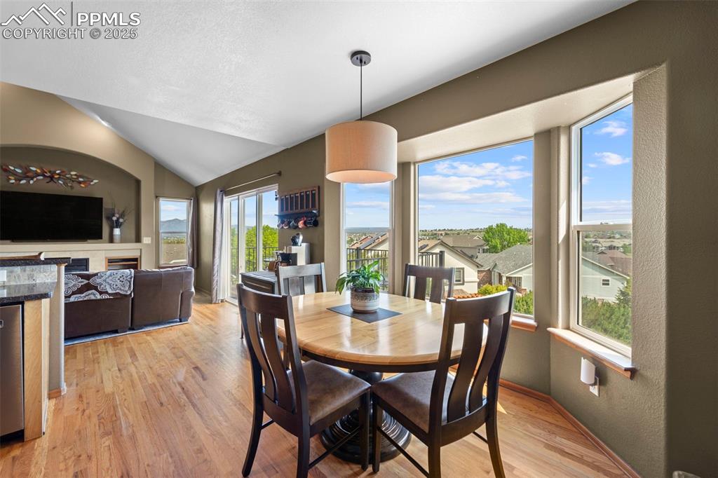 Image 10 of 41: Eat in kitchen with views