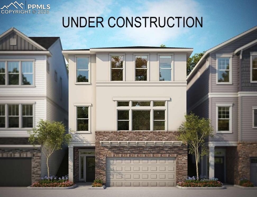 Caption: Front of Structure