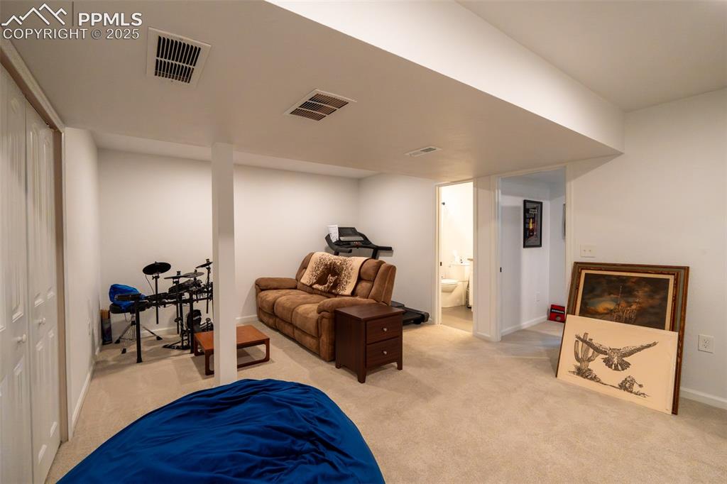 Image 28 of 40: Living room - lower level