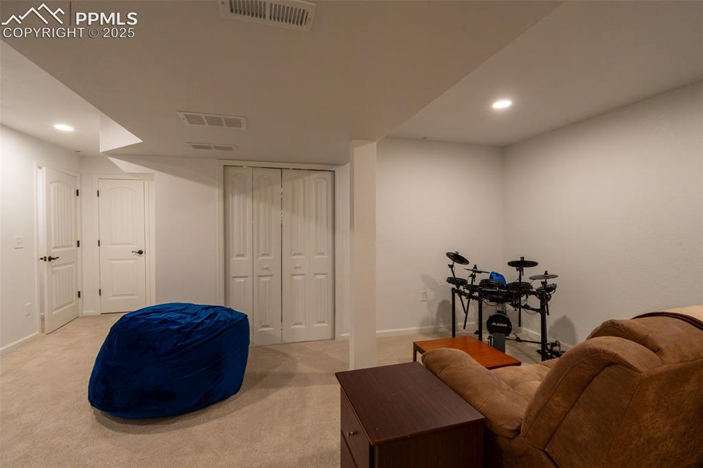 Image 28 of 40: Living room - lower level