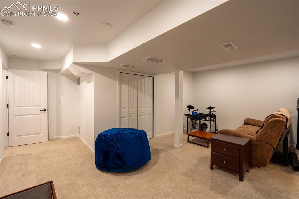 Image 29 of 40: Living room - lower level