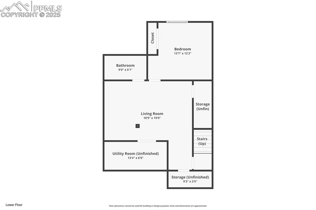 Image 39 of 40: Lower level floor plan