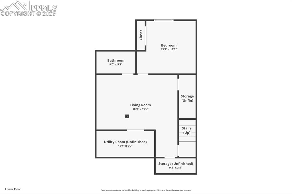 Image 39 of 40: Lower level floor plan