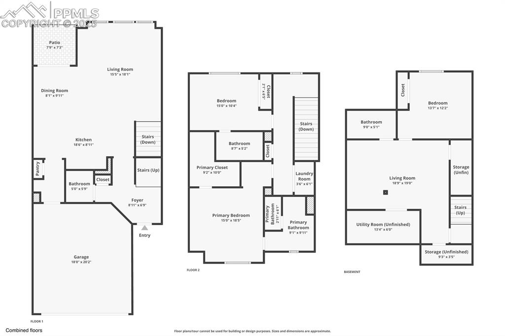 Image 40 of 40: Combined floor plan