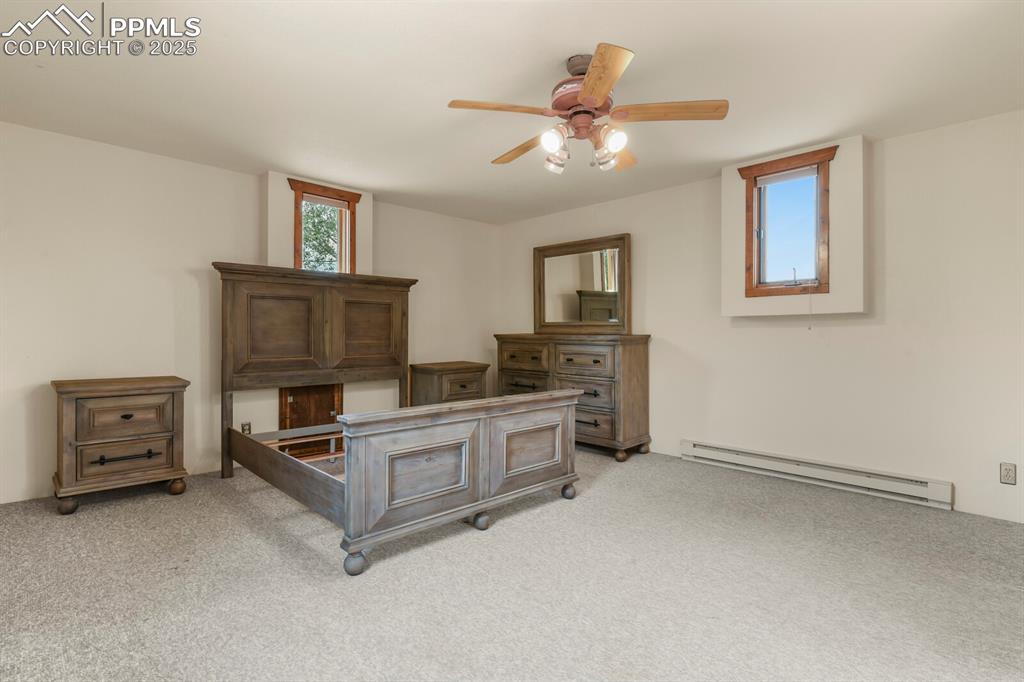 Image 29 of 48: Upstairs loft bedroom with private entrance.