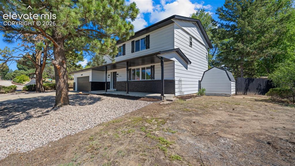 Image 3 of 44: New exterior paint