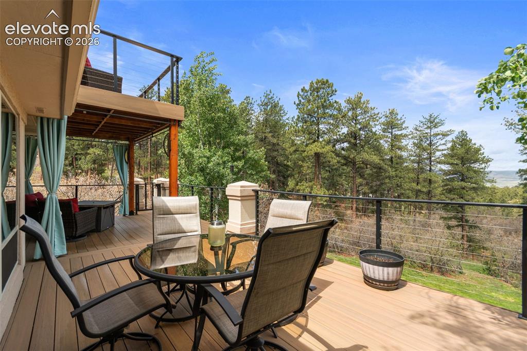 Image 16 of 50: Newer Deck and Railings
