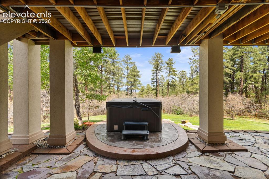 Image 45 of 50: The Hot Tub Is Included