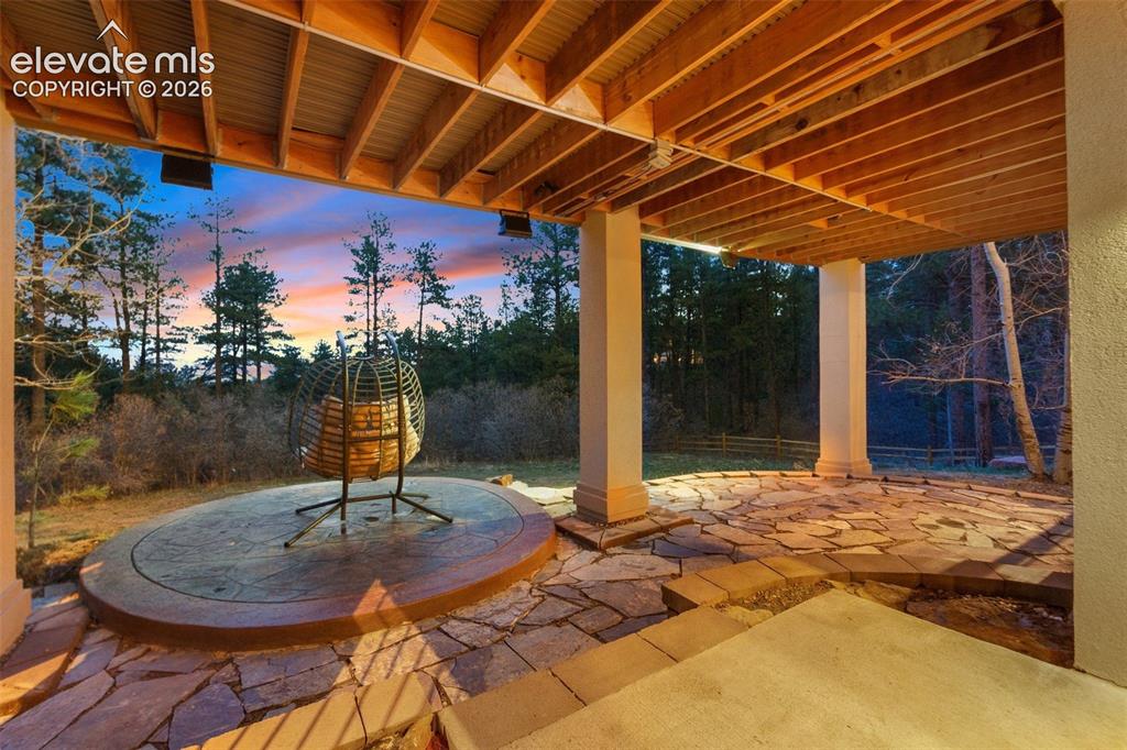 Image 46 of 50: Lower Level Flagstone Patio