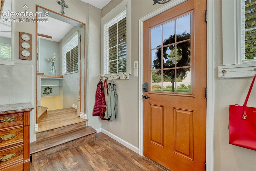 Image 26 of 50: Mud Room and Laundry Room at back entrance.