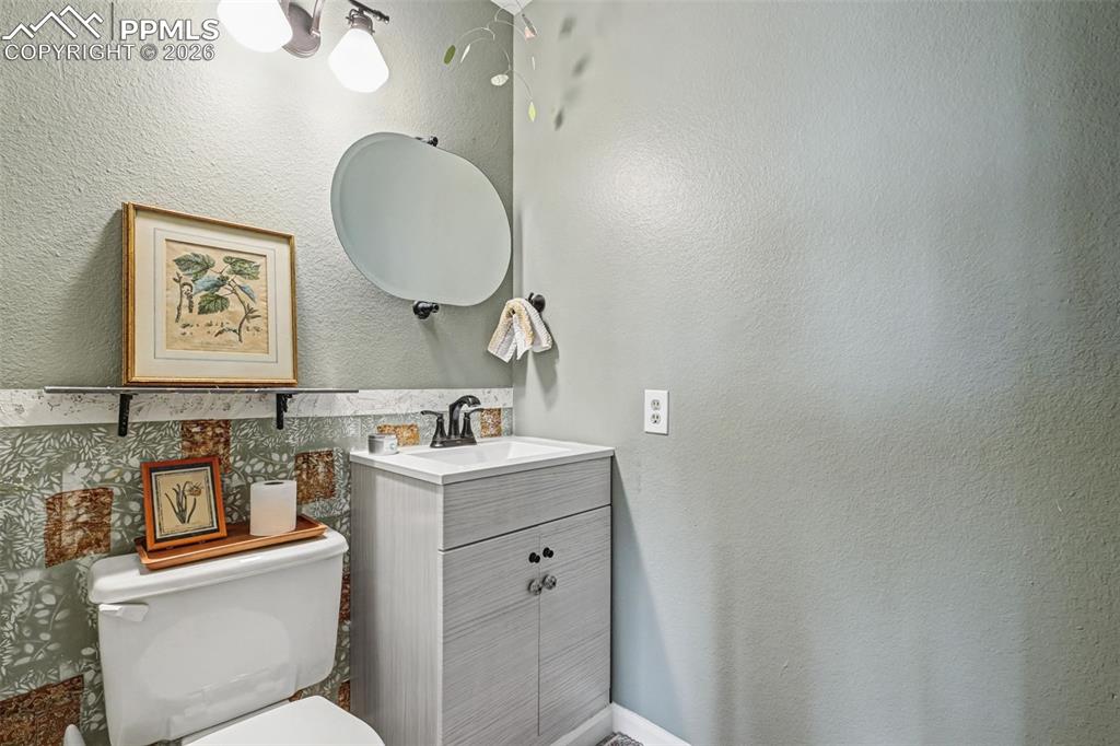 Image 9 of 20: Powder room on main