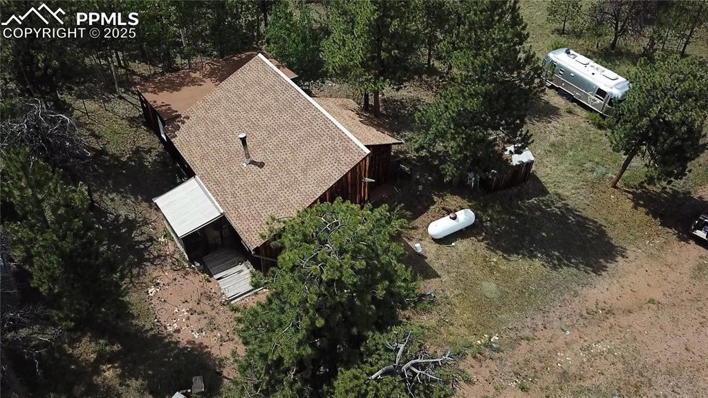 Image 26 of 40: Aerial view of property and surrounding area