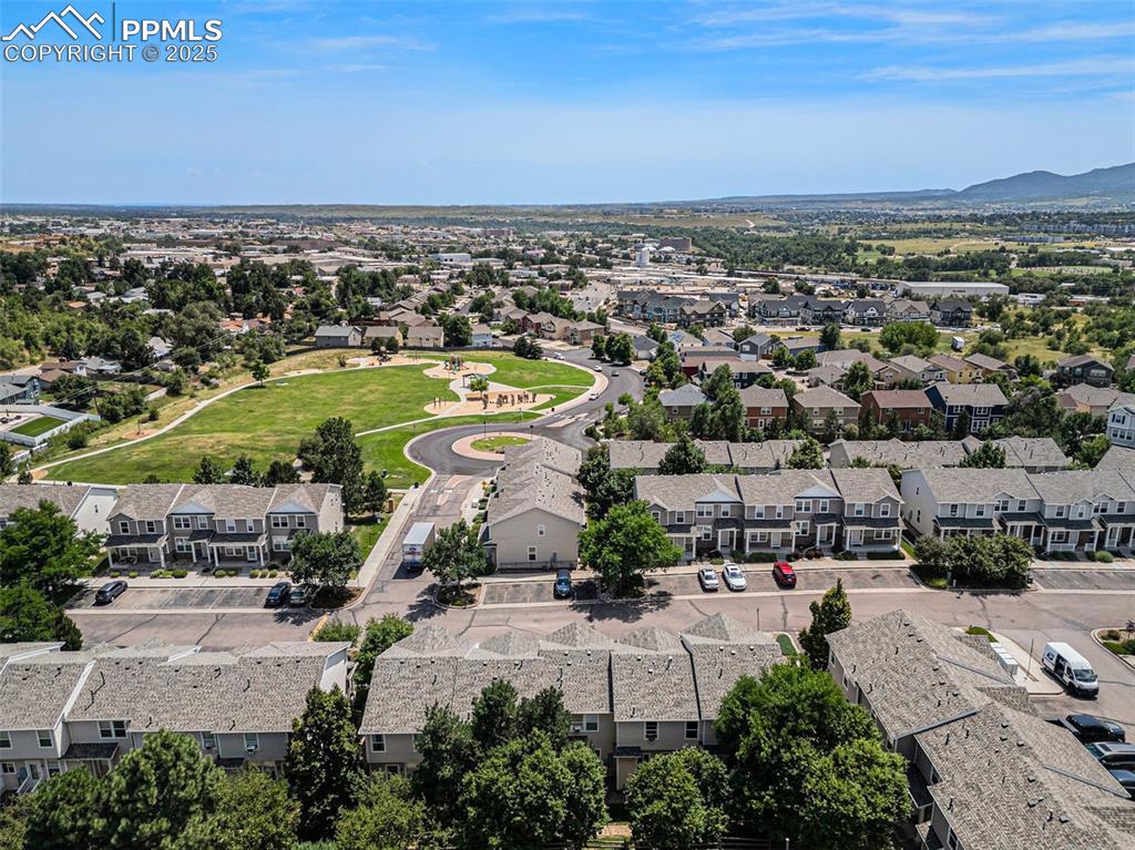 Image 23 of 24: Aerial view of park
