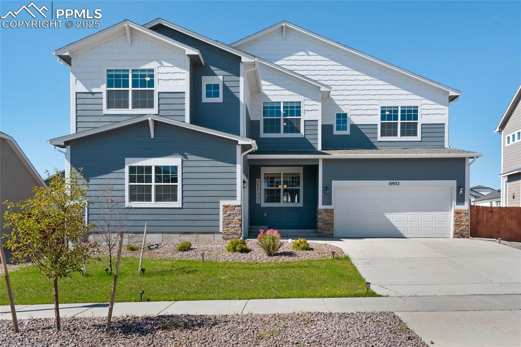 Caption: Front of Structure