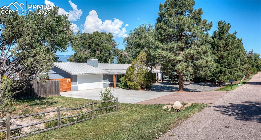 Caption: Front of Structure