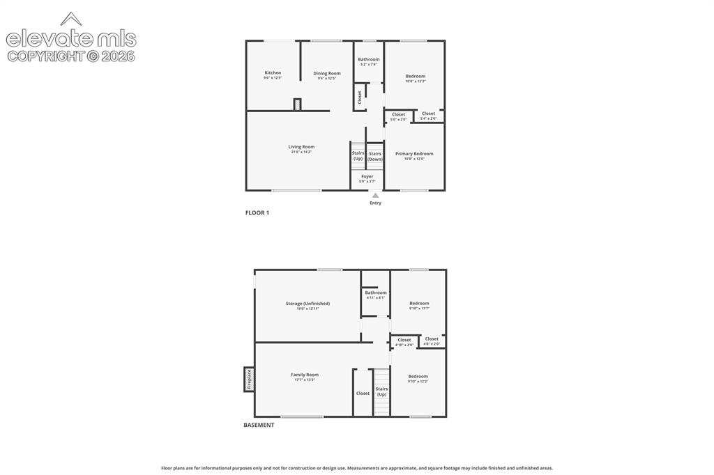 Image 35 of 35: Whole house floor plan