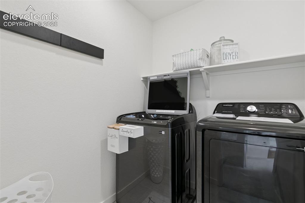 Image 28 of 47: Laundry room on the same level as bedrooms
