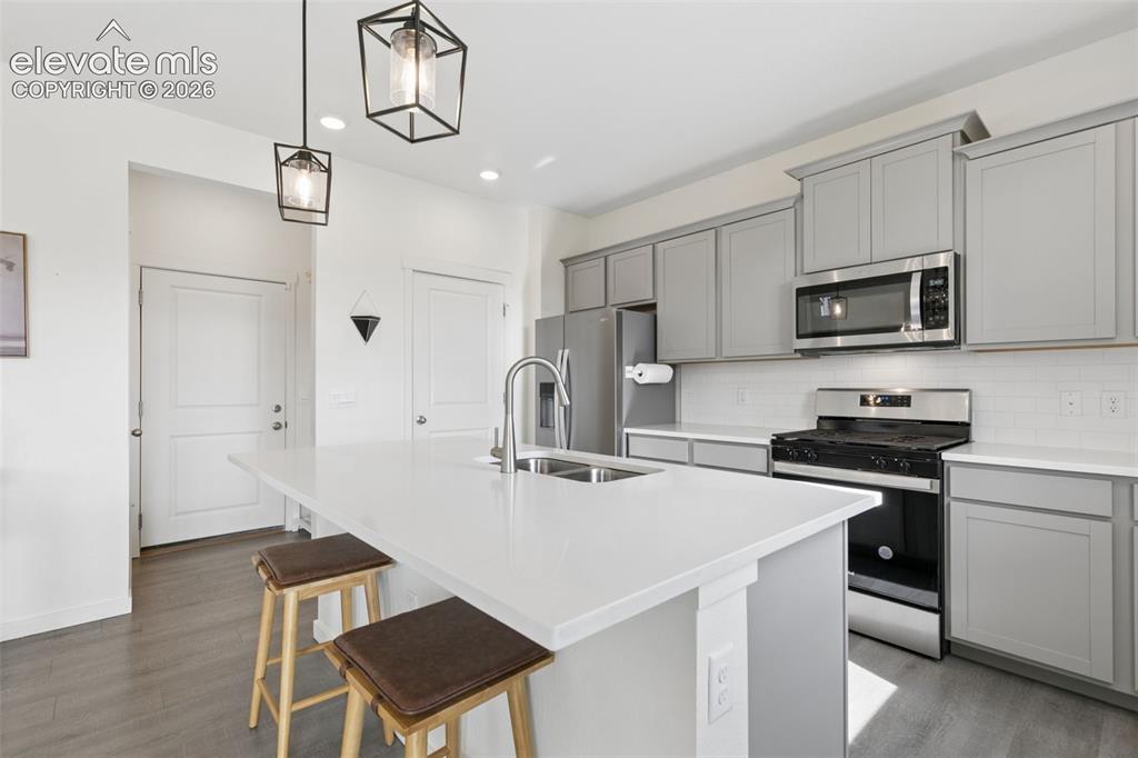 Image 8 of 47: Stainless steel appliances