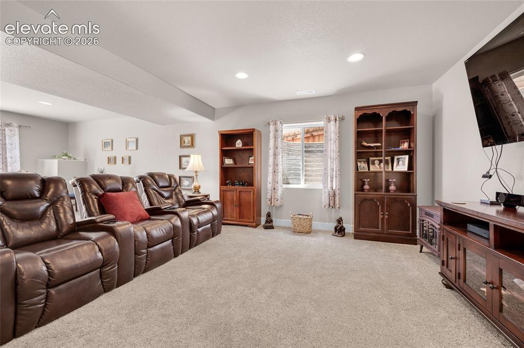 Image 31 of 47: Finished walk-out basement could be a multigenerational home.