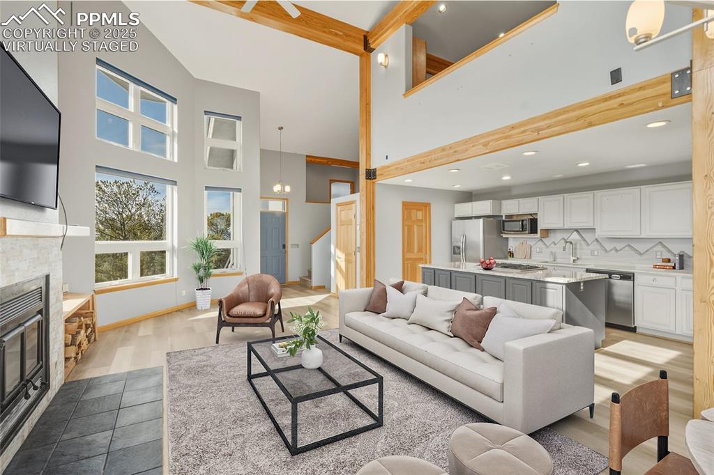 Image 10 of 50: Virtually Staged - Bright open feeling with tons of natural light