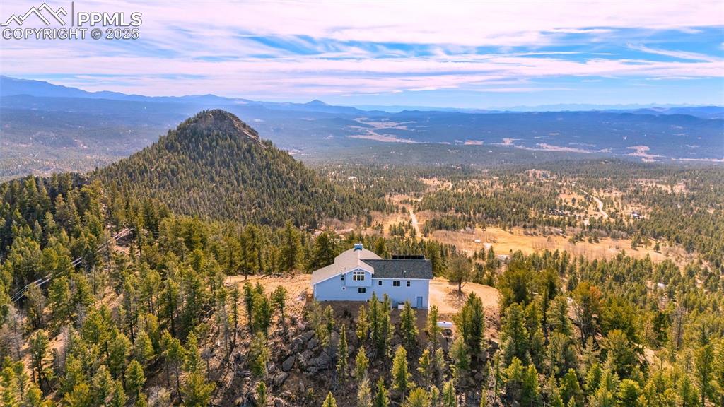 Image 3 of 50: 360 degree views of the area, Crystal Peak in the near distance