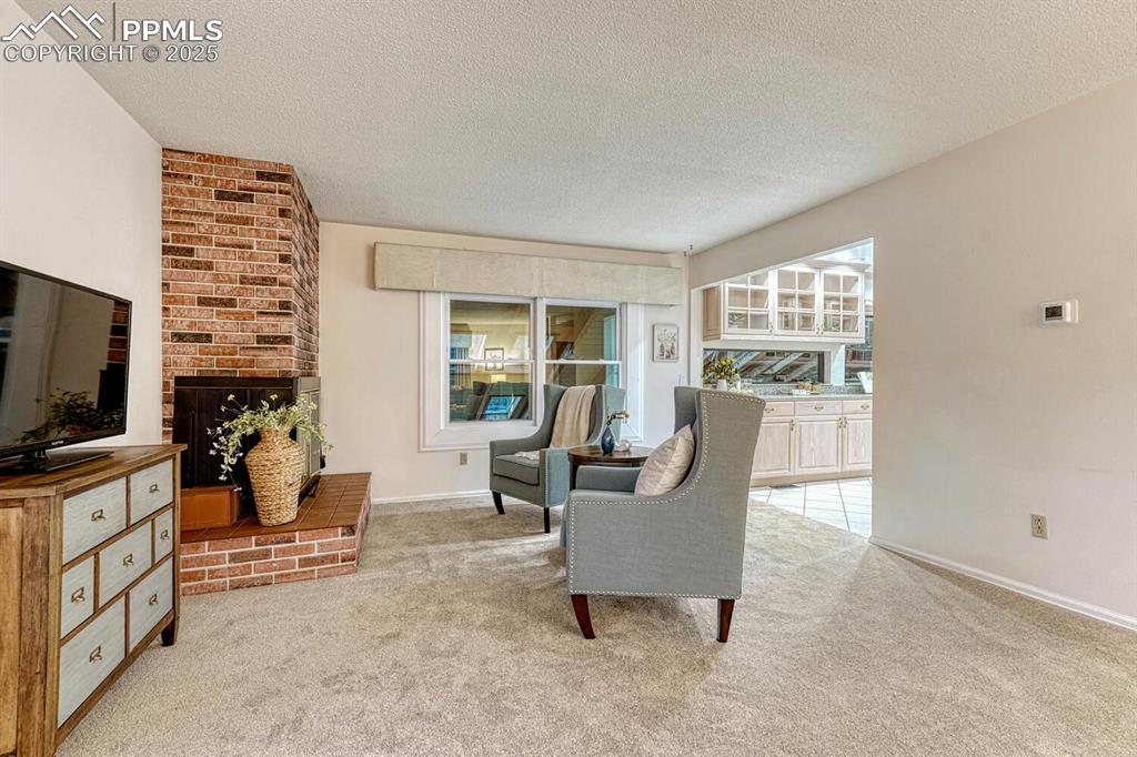 Image 14 of 50: Living Room into the updated Kitchen.