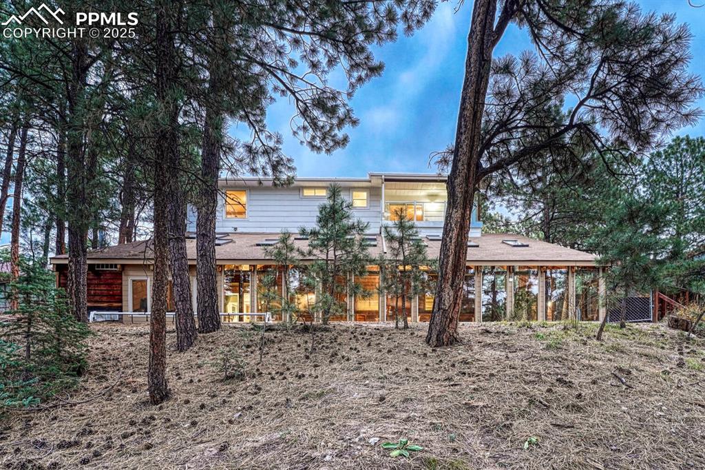 Image 45 of 50: Rear view of the home.