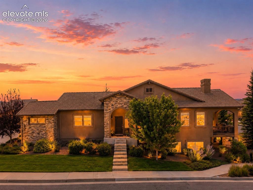 Caption: Lovely home in the desirable Village of ENCORE at Flying Horse!