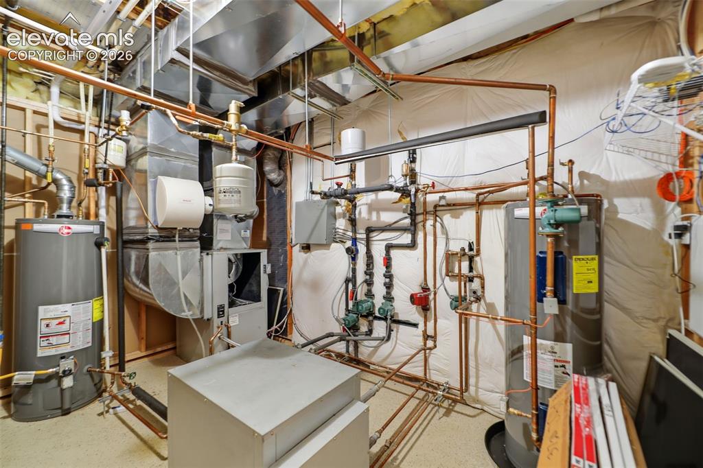 Image 36 of 48: The home has an amazing geothermal heating and cooling system. 
