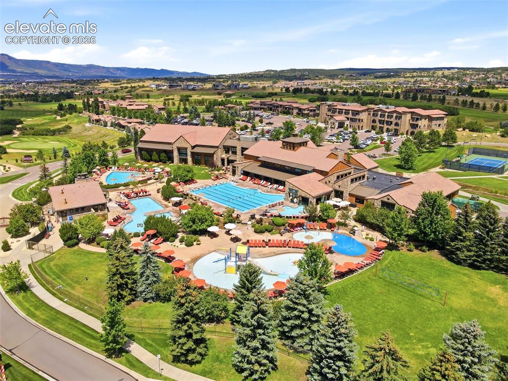 Image 45 of 48: Several pools including an Adult only, splash pad, lane pool and pool with