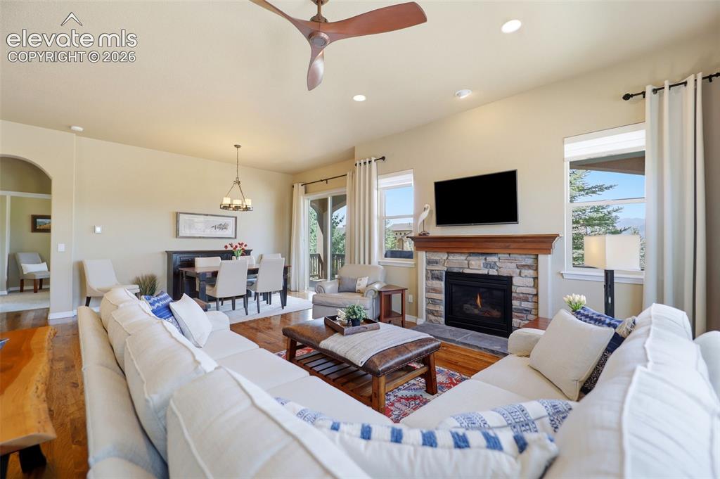 Image 8 of 48: Enjoy the open floor plan, perfect for gatherings 
with family and friends