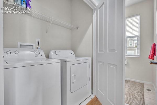 Image 16 of 35: Laundry Space on the Main includes Washer and Dryer Set!