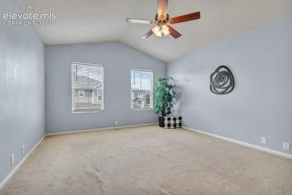 Image 17 of 35: Primary on Upper Level is Spacious with a Tall Ceiling!