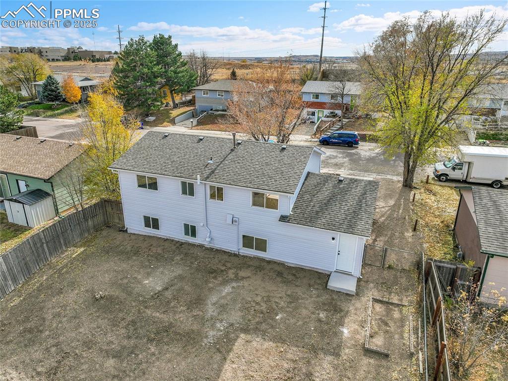 Image 26 of 29: Aerial view of residential area