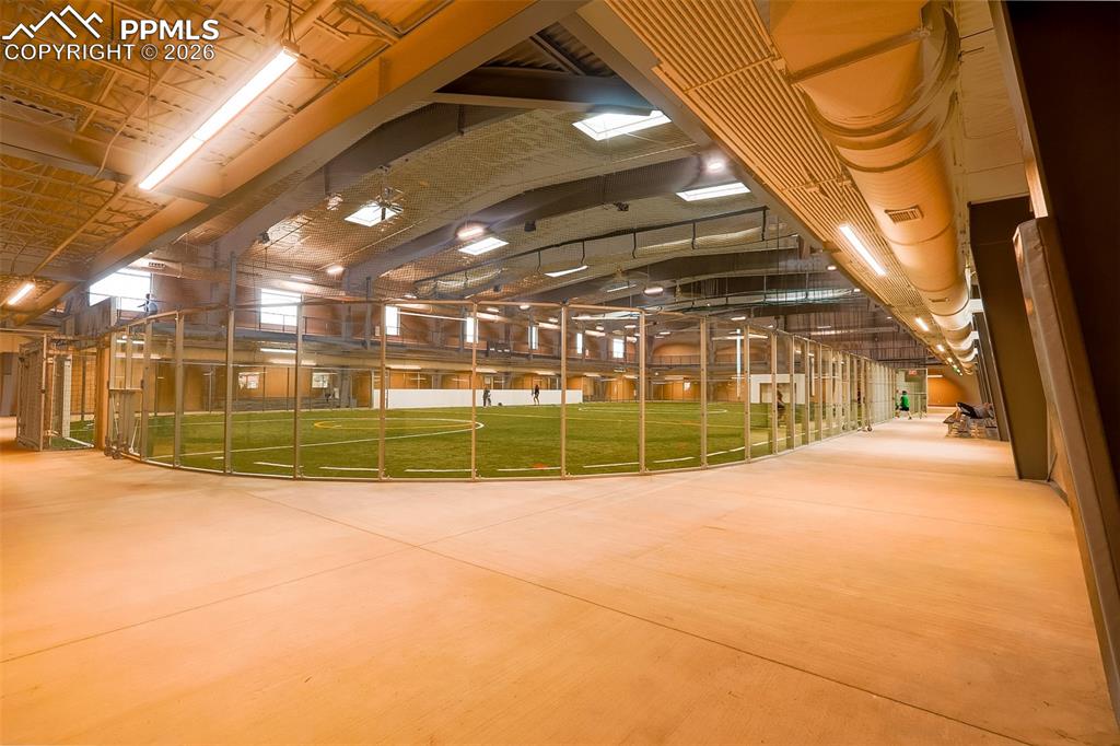 Image 29 of 32: Indoor soccer field